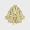 IEF British Style Trench Coat with Belt