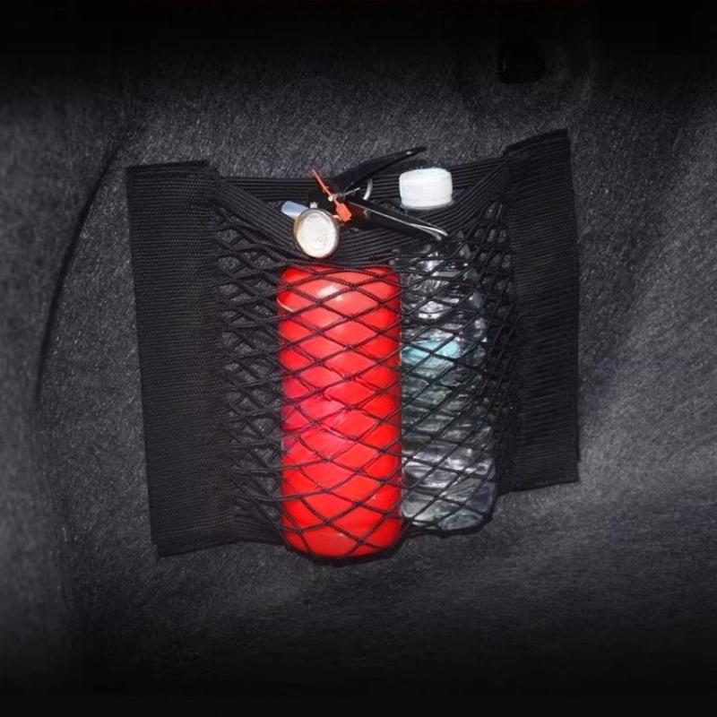 Luggage Storages Car Trunk Storage Bag Double Stretch Car Storage Net Bag Mesh Storages Net Bag Car Net