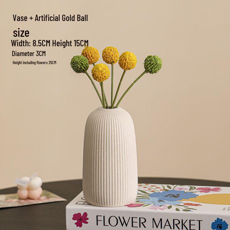 Premium Ceramic Rose Vase for Elegant Home Decor