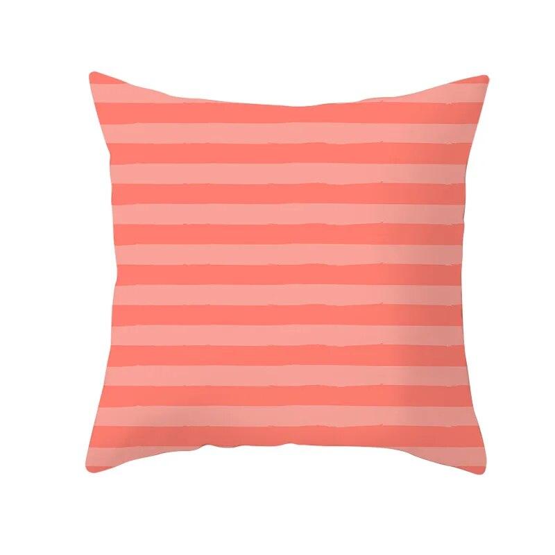 Living Coral Pillow Case   Peach Home Throw  Cover Cushion