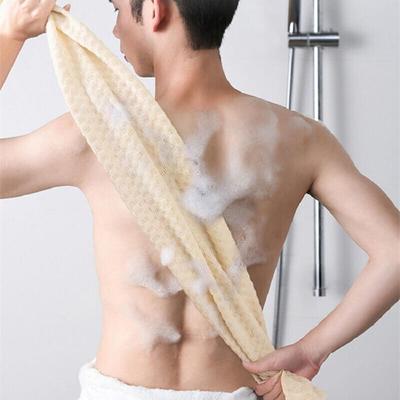 Lightweight Exfoliating Japanese Polyester Towel Scrub Shower Towels Shower Sponge Rubbing Washcloth