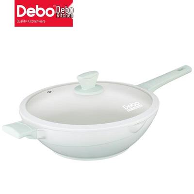 Debo Kamlok 32cm Uncoated Titanium Wok