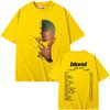 2026 Vendita Calda Rapper Frank Moda Vintage Magliette Grafiche Uomo Donna Oceano Hip Hop Tendenze Magliette Bionda Maglietta Uomo Maglietta Manica Corta Top