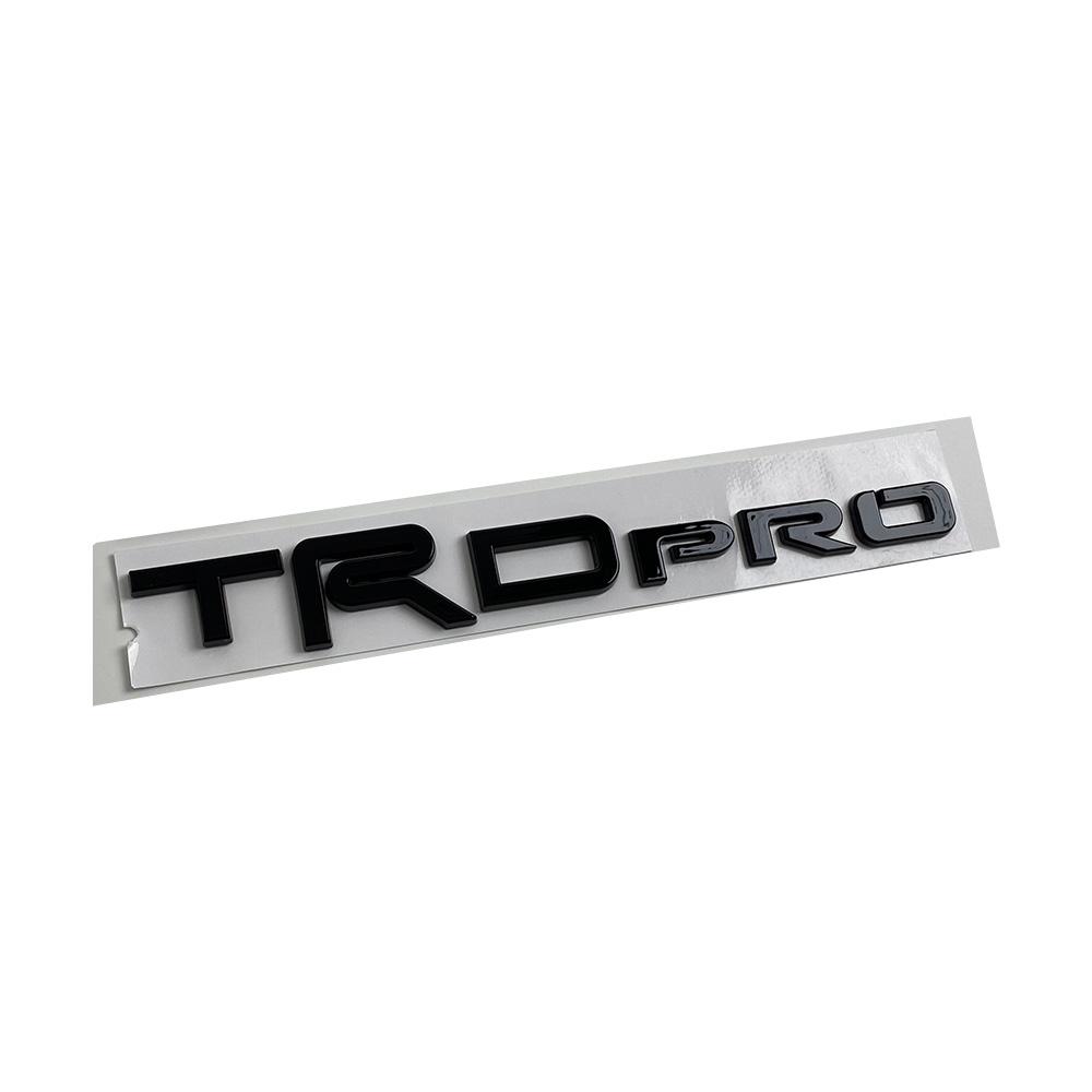3D ABS TRD PRO Car Emblem Badge Sticker Decal for Toyota 4Runner Tundra Tacoma Sequoia Truck SUV Exterior Styling
