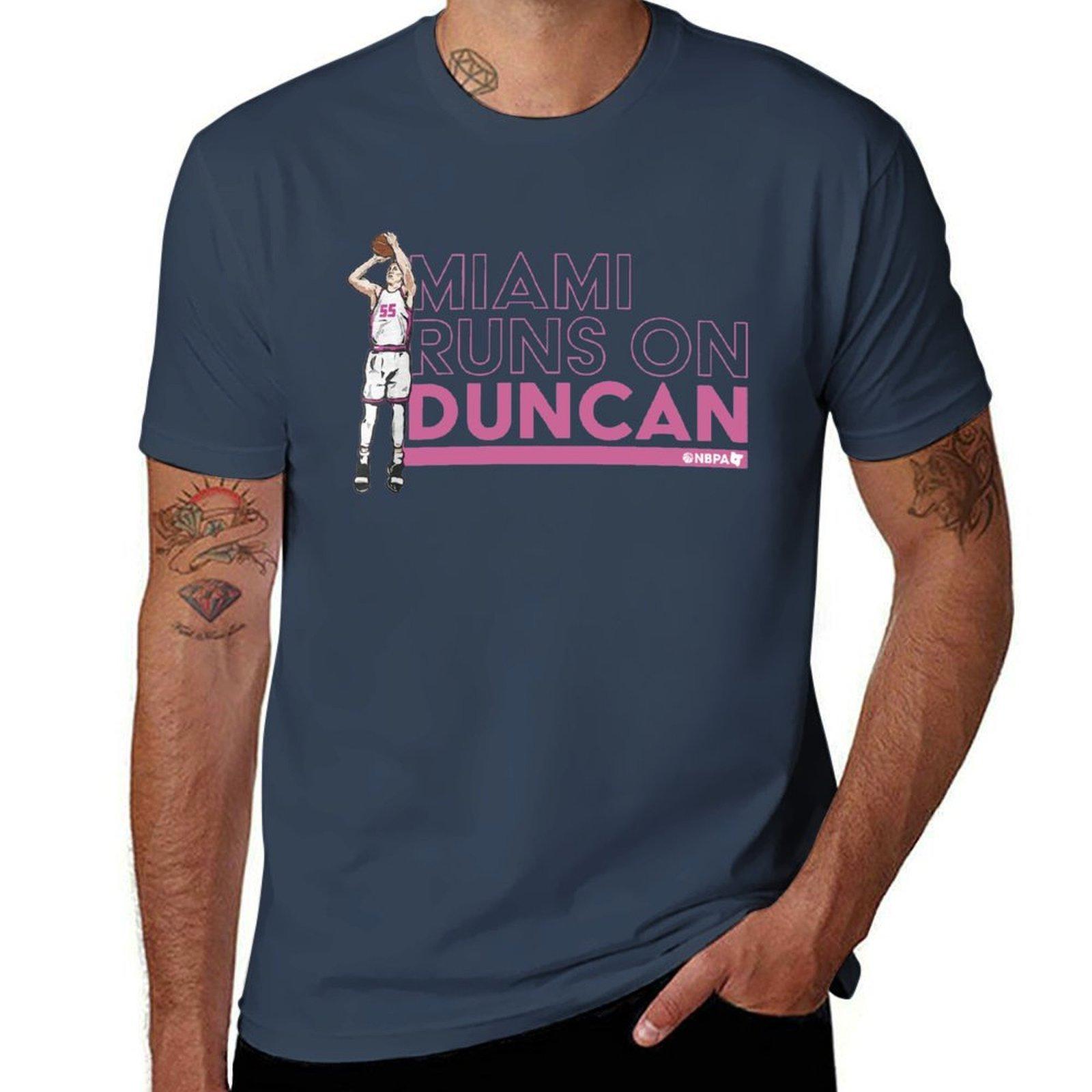 Robinson Miami Runs on Duncan TShirt Quick Dry Light Sports TShirt S