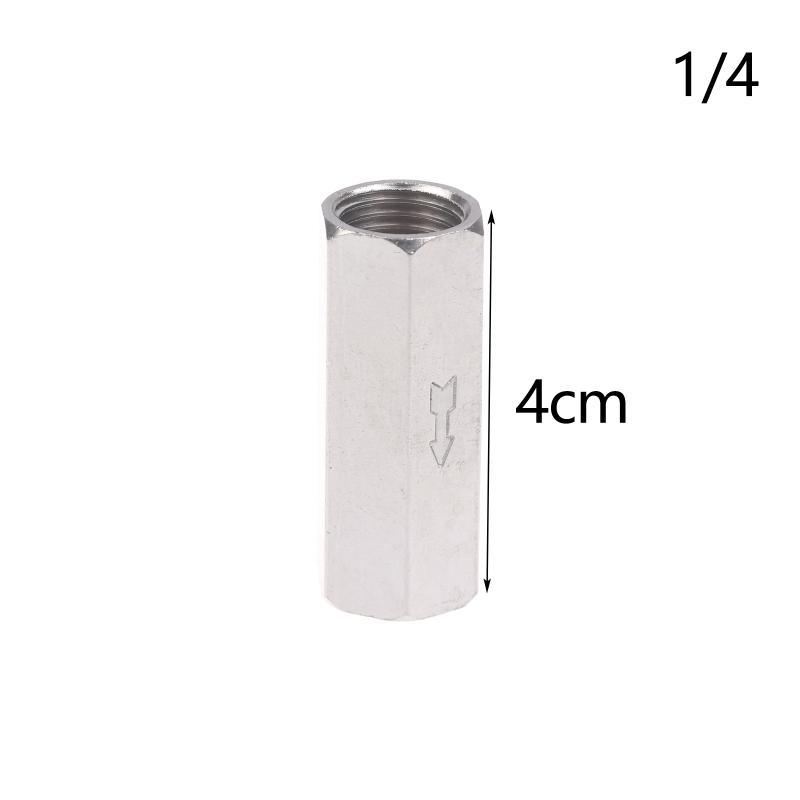 Metal Pneumatic Check Valve One Way BSP Thread 18 14 38 12 34 Air Compressor Pipeline Usage High Pressure Resistant