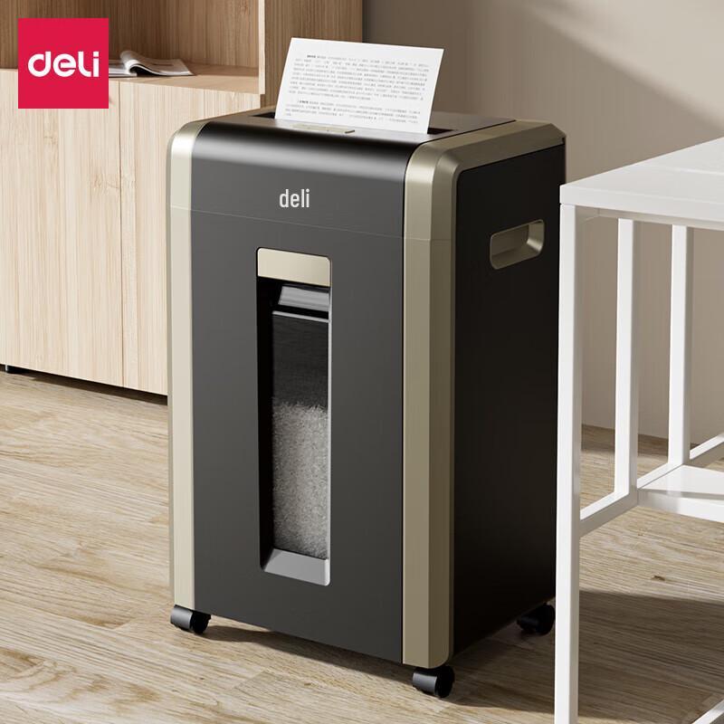Deli GA705 High-Security Business Paper & CD Shredder CN plug (adapter included)