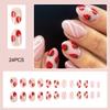Glossy Pink Short Resin Nail Extension No Bad Smell Environmentally Friendly for Daily and Parties Wearing