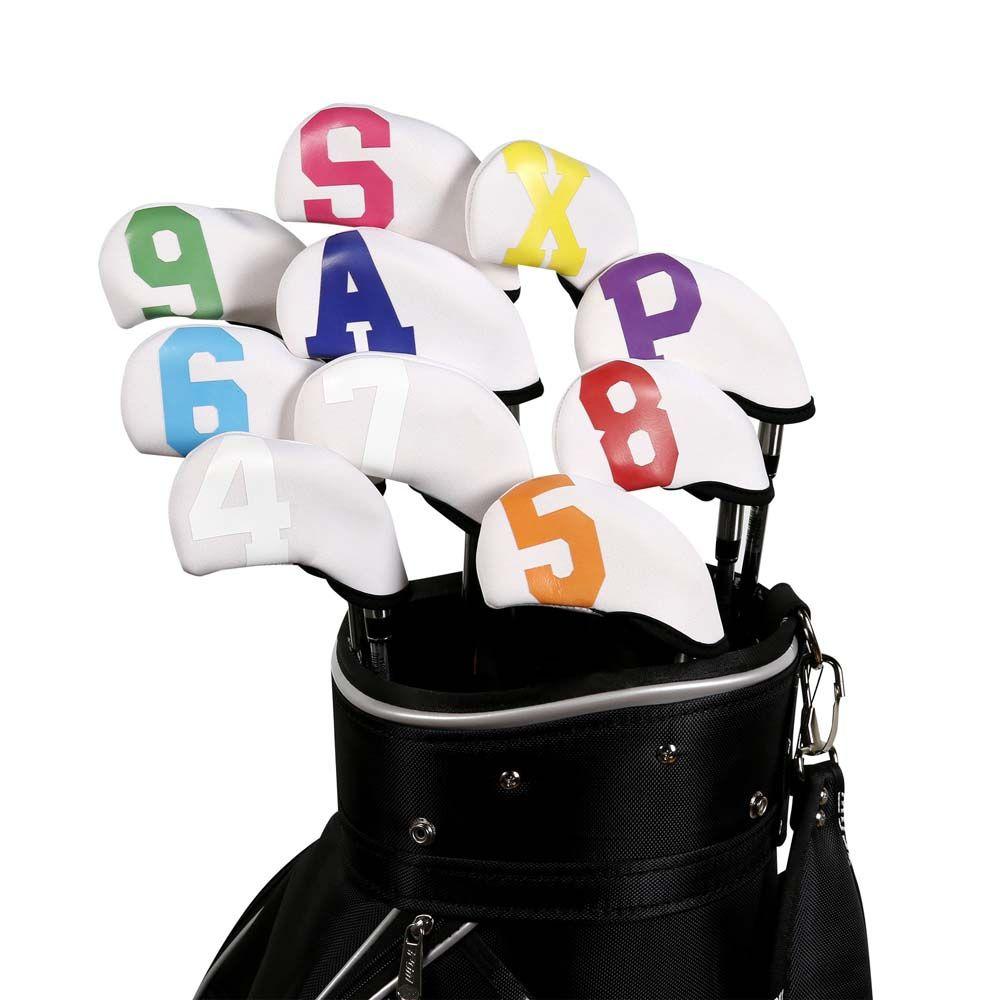 Cover With Number Design Golf Iron Headcover Golf Iron Covers Set Golf Head Cover Protector Case