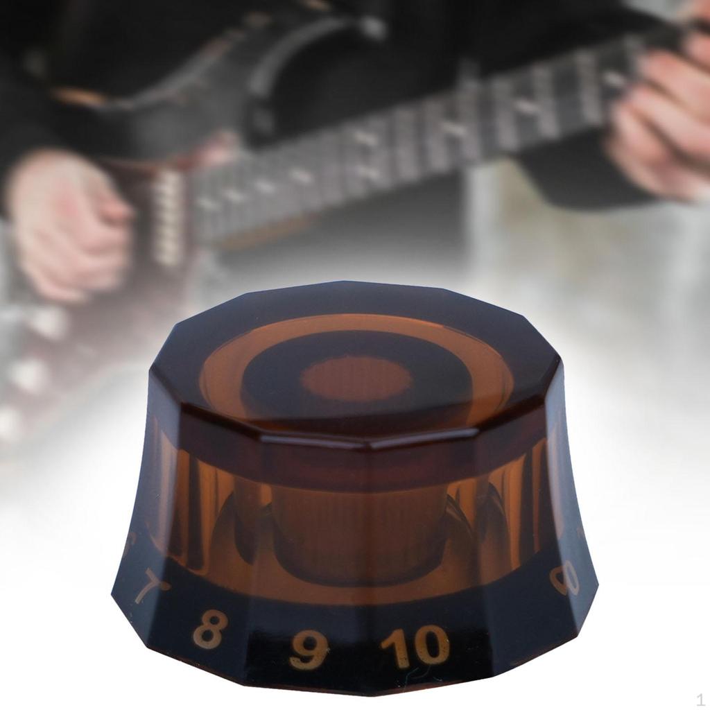 E-Gitarren-Bass-Top-Hat-Knöpfe, Gitarrenknöpfe, Vintage, Universal-Knopf für