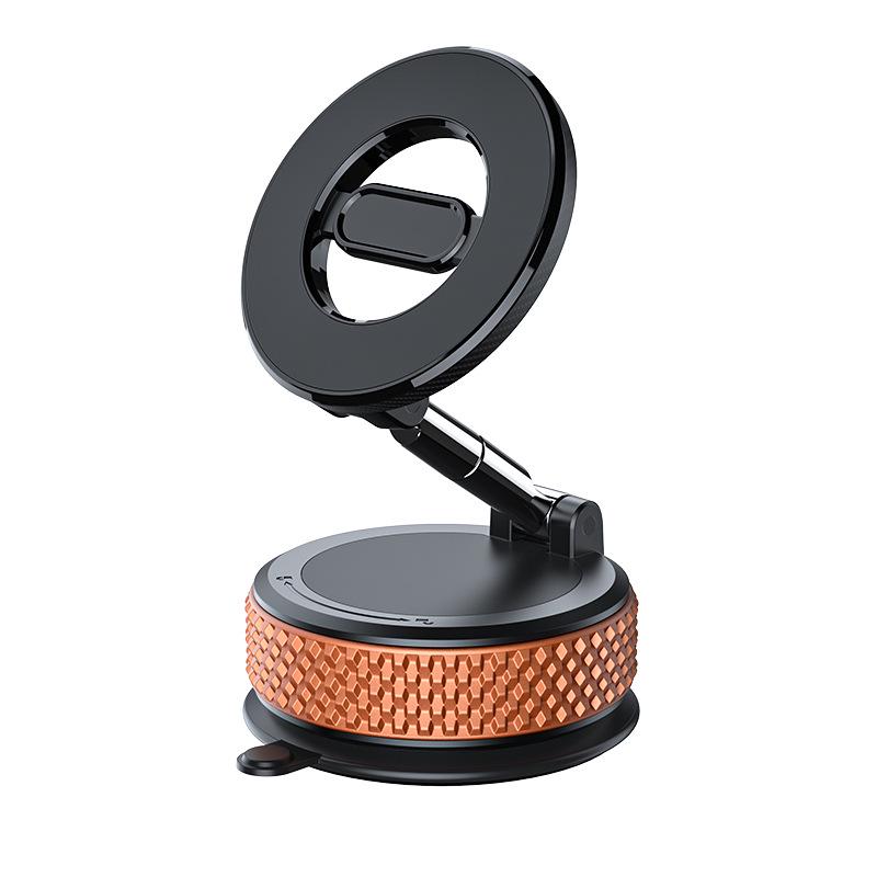 Multifunctional Rotating Folding Magnetic Car Dashboard Mount with Suction Cup for Navigation Devices