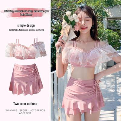 Women's Lace Fairy-Style Two-Piece Swimsuit
