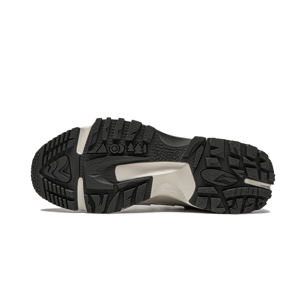 New LiNing CF Tracing Collection, Xingye Cushioning, Wear Resistant Low Top Casual Shoes Men's Gray AGLU073-2