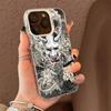 Japan Ghost Face Samurai Phone Case For iPhone 16 15 14 13 12 11 Pro Max X XR XS MAX Matte Shockproof Back Anti Fall Matte Cover