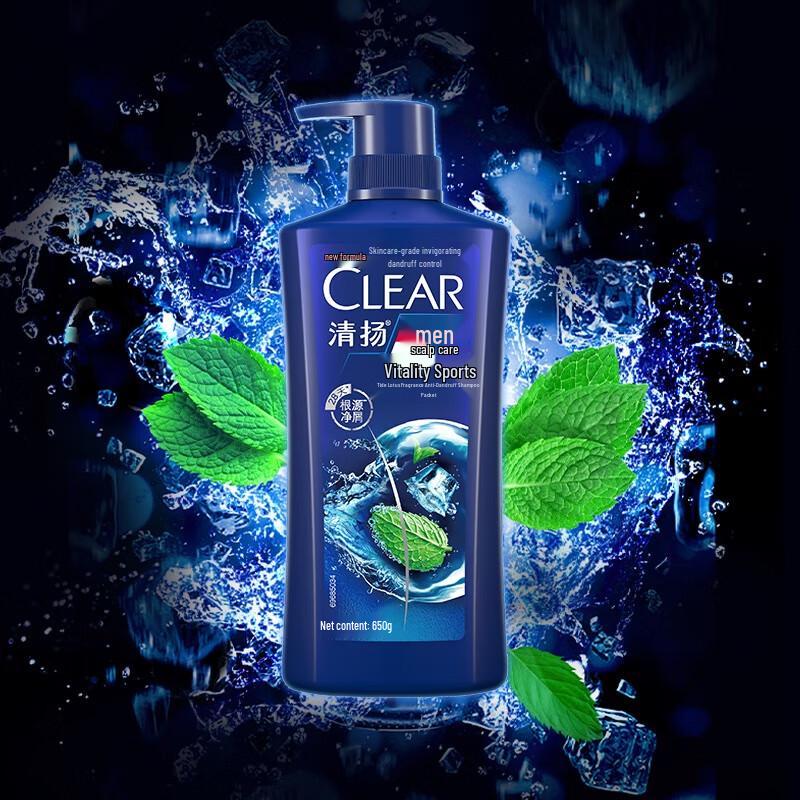 Clear Men Vitality Sport Mint Anti-Dandruff Shampoo