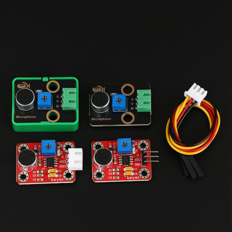 Microphone Voice Sound Sensor Audio Detection Sensor Module High Sensitivity Sound Detection For Arduino Micro Bit