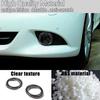 Front Bumper Driving Fog Light Ring Bezels Covers Trim Molding Compatible with Infiniti G37 2010-2013, Front Fog Light Lamp Decoration Protector