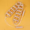 Wood Back Massage Roller Rope Cellulite Massage Tools Portable Self Massage Tools For Neck Leg Back Muscle Pain Relief Body Care