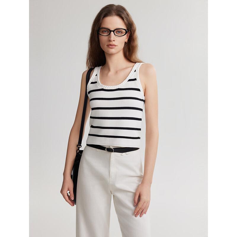 

ELLE French Striped Sleeveless Camisole S