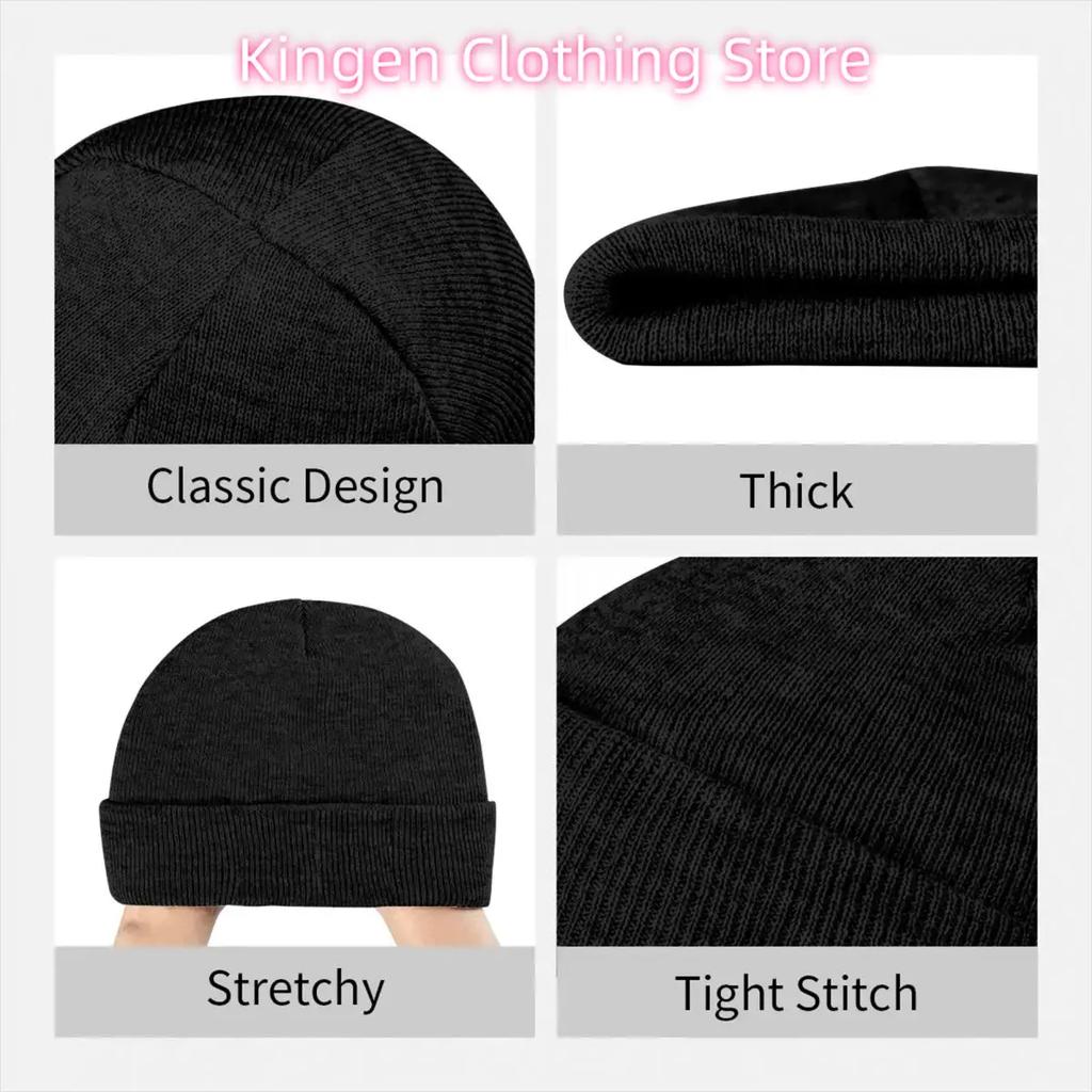 Ancient Egyptian Symbol Ankh Key Of Live Hats Autumn Winter Skullies Beanies Baggy Cap Unisex Women Acrylic Knitted Hat