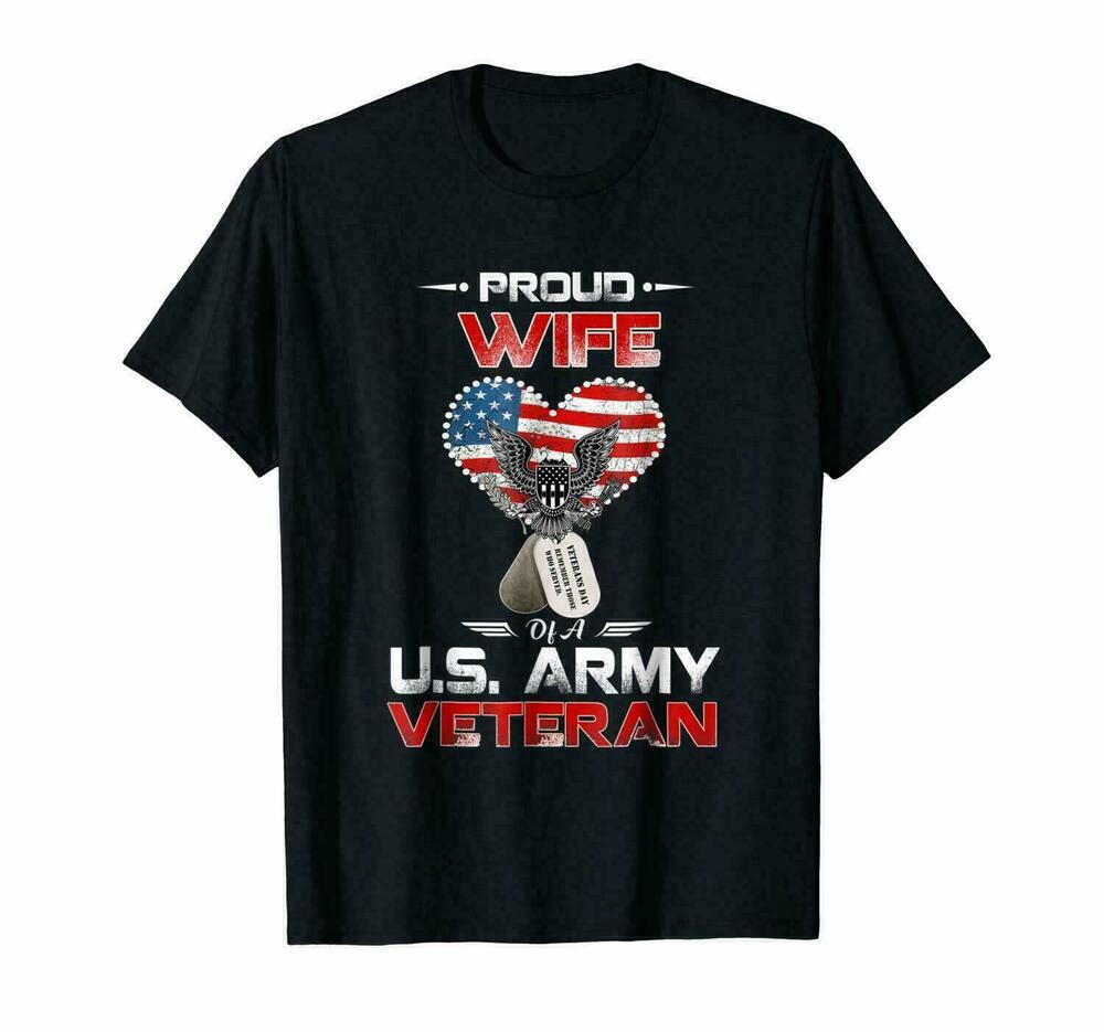 

Футболка унисекс Proud Wife Of AU Army Veteran Trend 2021 S_3