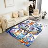 Halloween Soccer Fun Customize Your Name Floor Rug Office Rug Design for Outdoor Dormitory Hallway Decorate room Anti-slip Rug Office home decor
