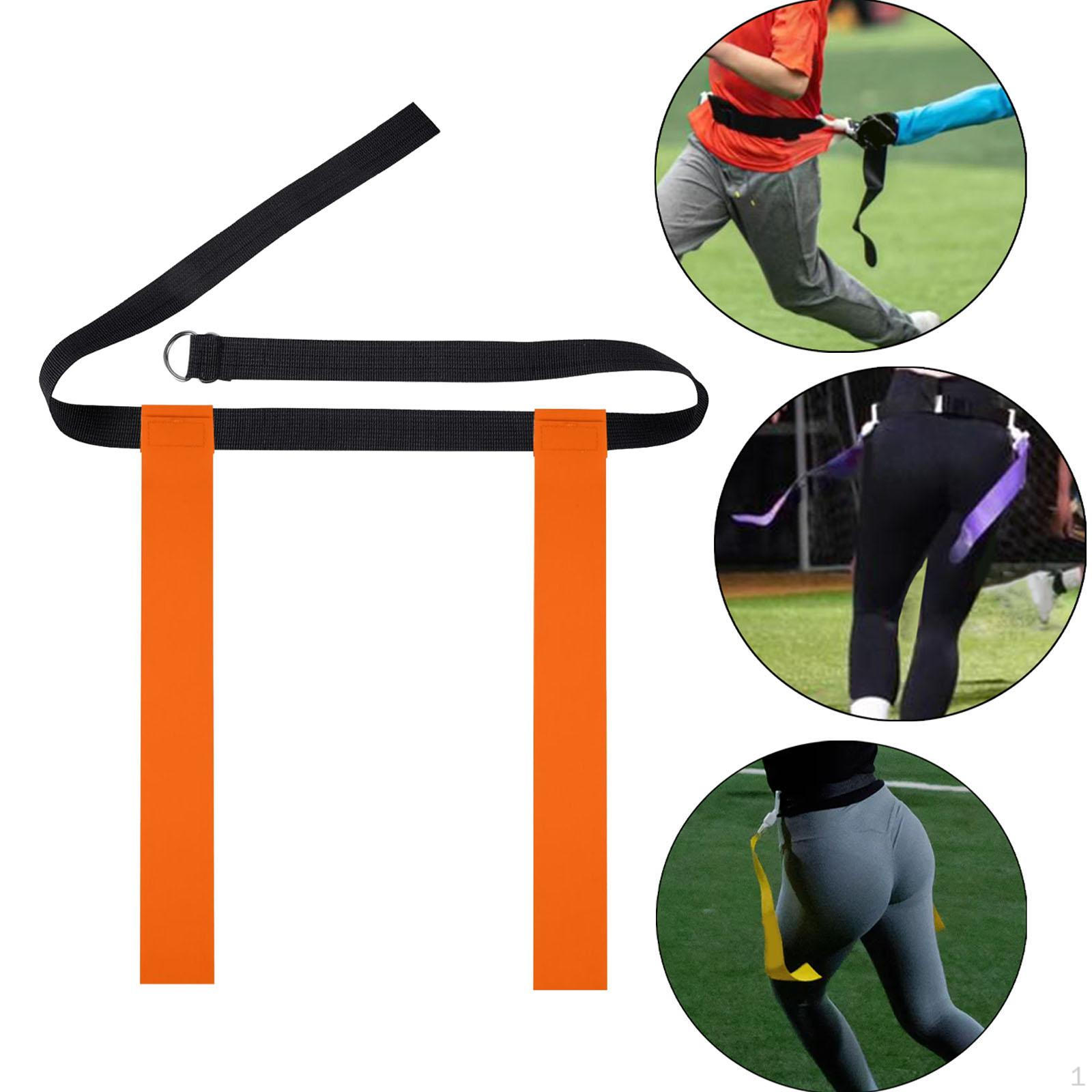 

Регулируемый пояс для флаг-футбола и регби, необходимое снаряжение для командных мероприятий оранжевый