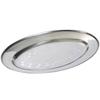 304 Stainless Steel Oval Fish Dish - Creative Steamed Fish Plate, Small Round Dish for Home Use