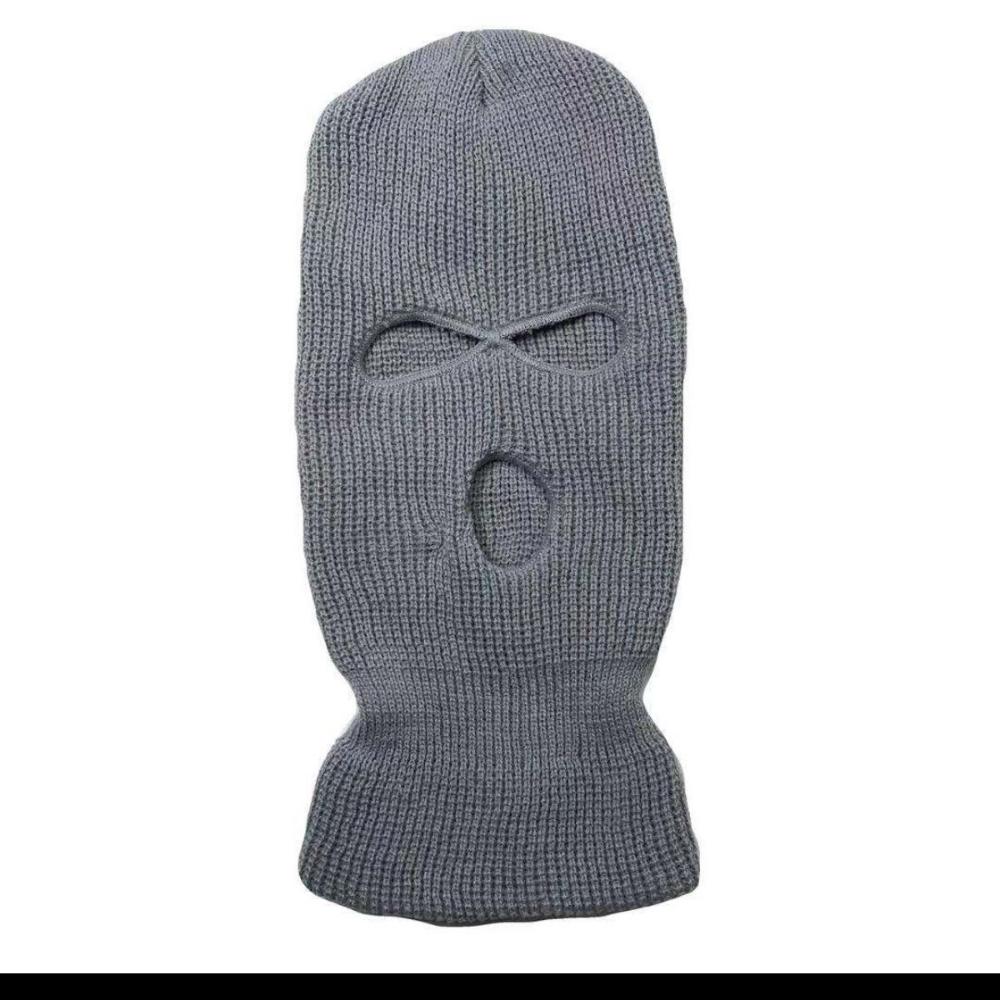 Men's Hat Winter Riding Windproof,Warm and Neck Protecting Hat Personalized Three Hole Thickened Ear Protecting Knitted Hat,Headgear Hat
