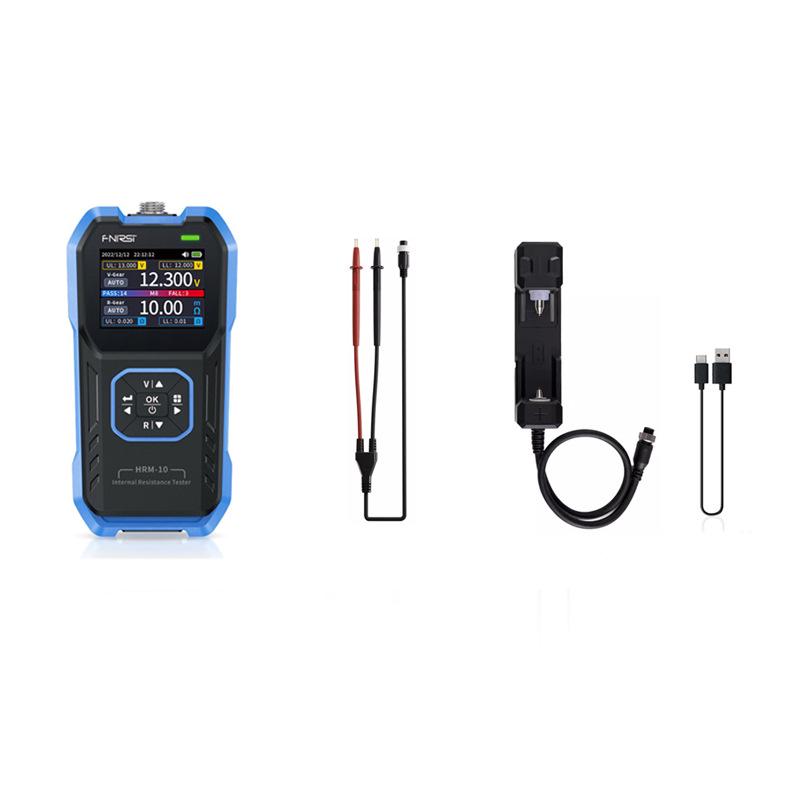 FNIRSI HRM-10 Lithium Battery Internal Resistance & Voltage Meter for 18650 Rechargeable Batteries