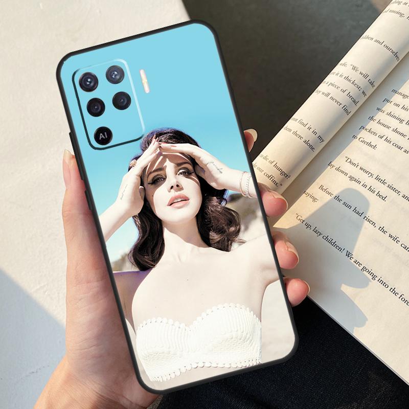 

Lana Del Rey Case For OPPO A57S A54 S A16 A76 A96 A5 A9 A31 A53 A15 A52 A72 A91 A74 A94 A17 A57 A77 Cover OPPO A72