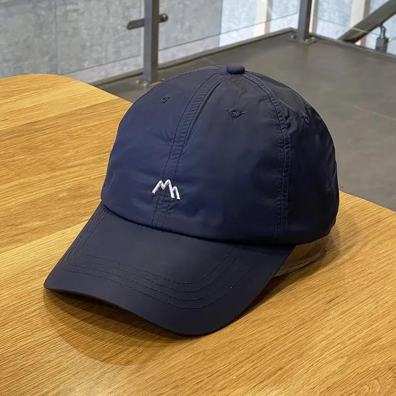 Summer Quick Drying Lightweight Baseball Hat Thin Breathable Sunshade Sunscreen Duckbill Hat Fishing Outdoor Sports Duckbill Cap