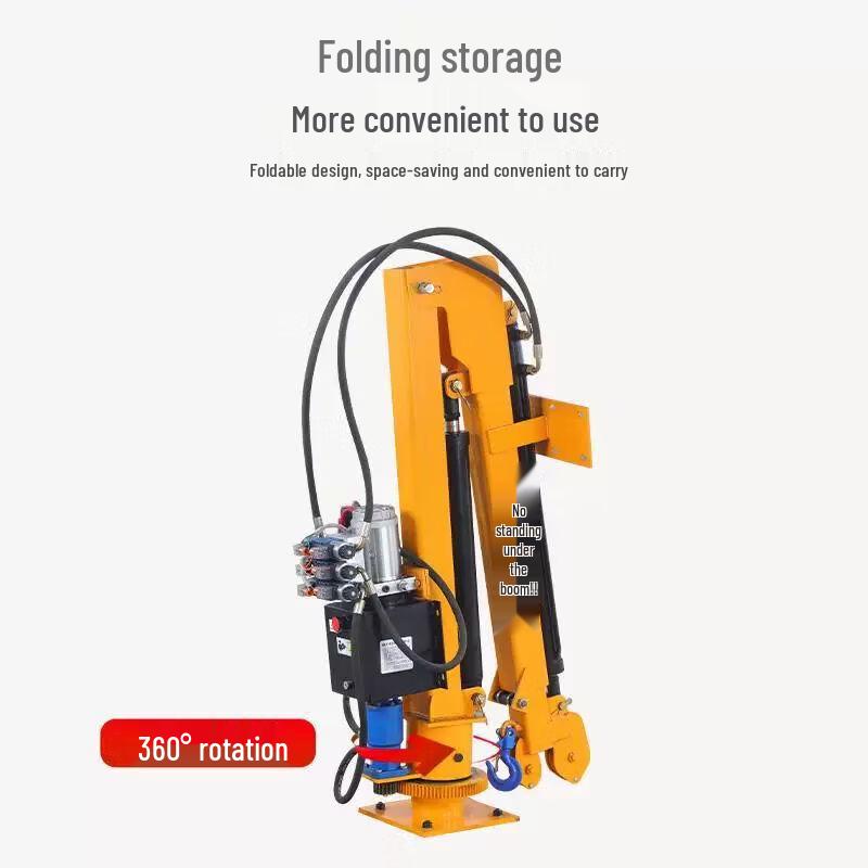 Vehicle-Mounted Electric Hydraulic Telescopic Crane