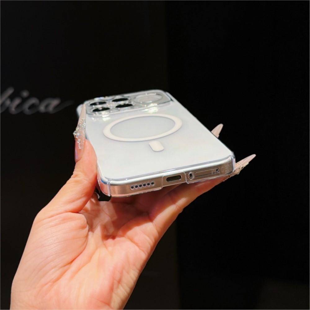 Ultra Thin HD Transparent Magetic For Magsafe Case For Redmi K90 Max Turbo 5 4 Pro Max Hard Cooling PC Wireless Charging Cover