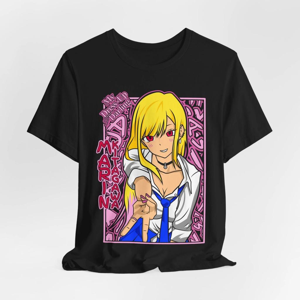 My Dress-Up Darling Anime T-Shirt, Japanese Manga Art Tee, Marin Kitagawa Shirt,