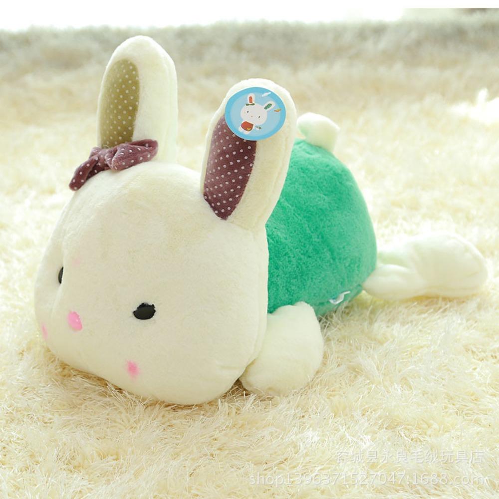 

Lying Rabbit Doll Mimi Rabbit Doll Plush Toy Rabbit Lying Rabbit Doll 30 cm 0.3kg зелёный
