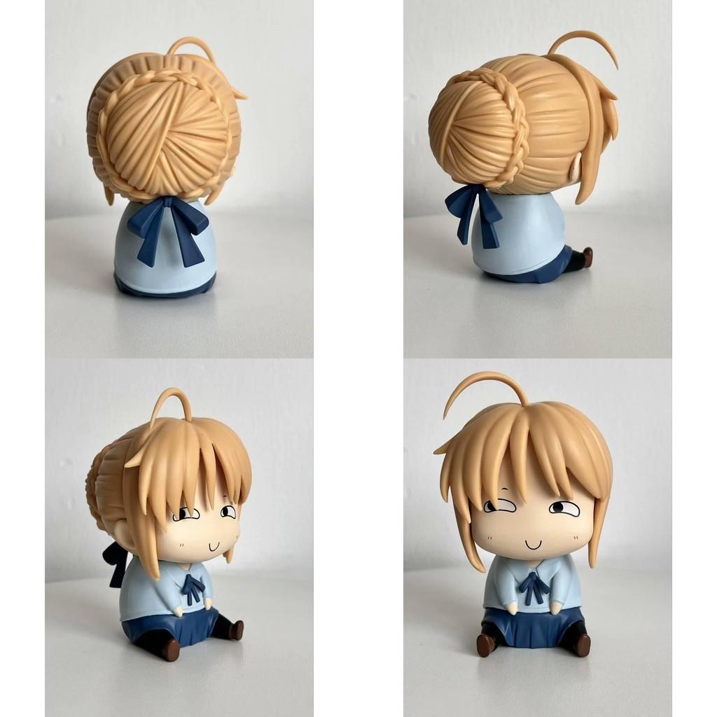 Fatestay Altria Night Pendragon Mobile Figurine Model Ornament Collection Doll