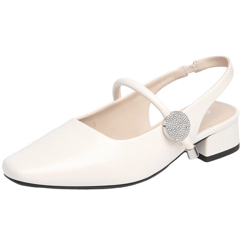 Elegant French Style Mary Jane Pumps EU 37