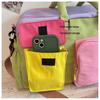 Colorful Gym Bag with Shoe Compartment - Large Capacity, Multi-functional Travel Bag for Girls and Students