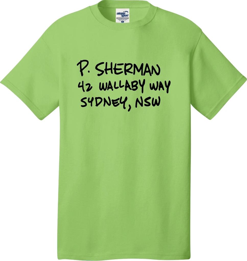P.. Sherman 42 Wallaby Way Sydney Lustiges Unisex T-Shirt (S-5X)