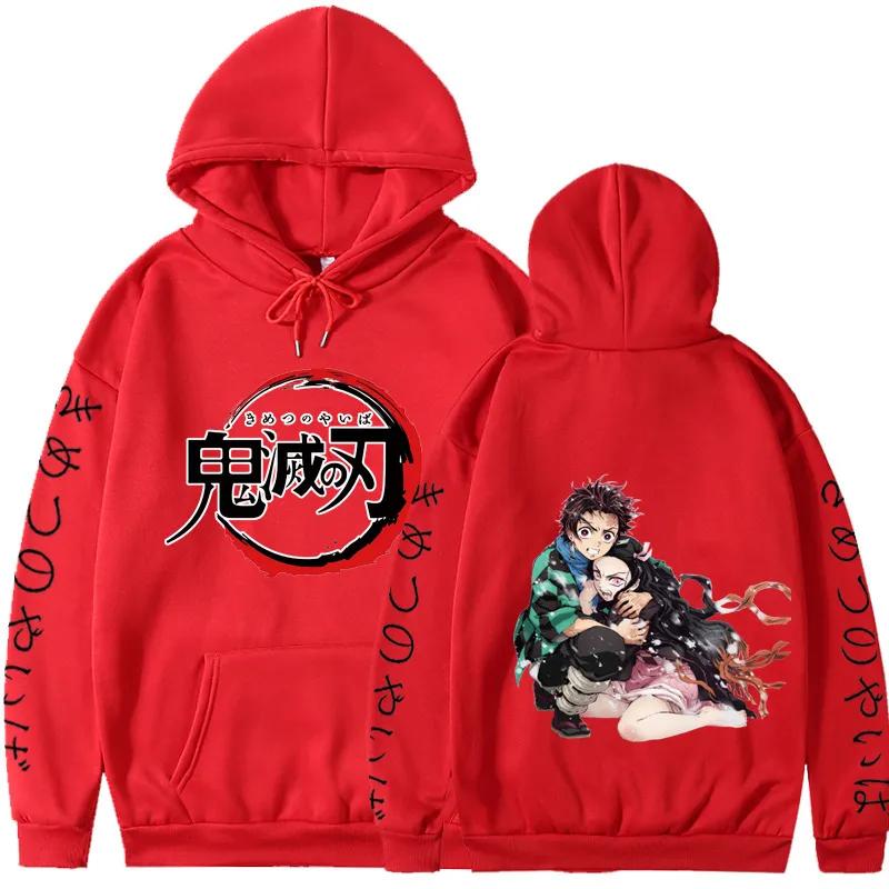 Anime Peripheral Demon Slayer Hoodie Großes Kind Erwachsene Langarm Lose Hoodie Demon Slayer Pullover