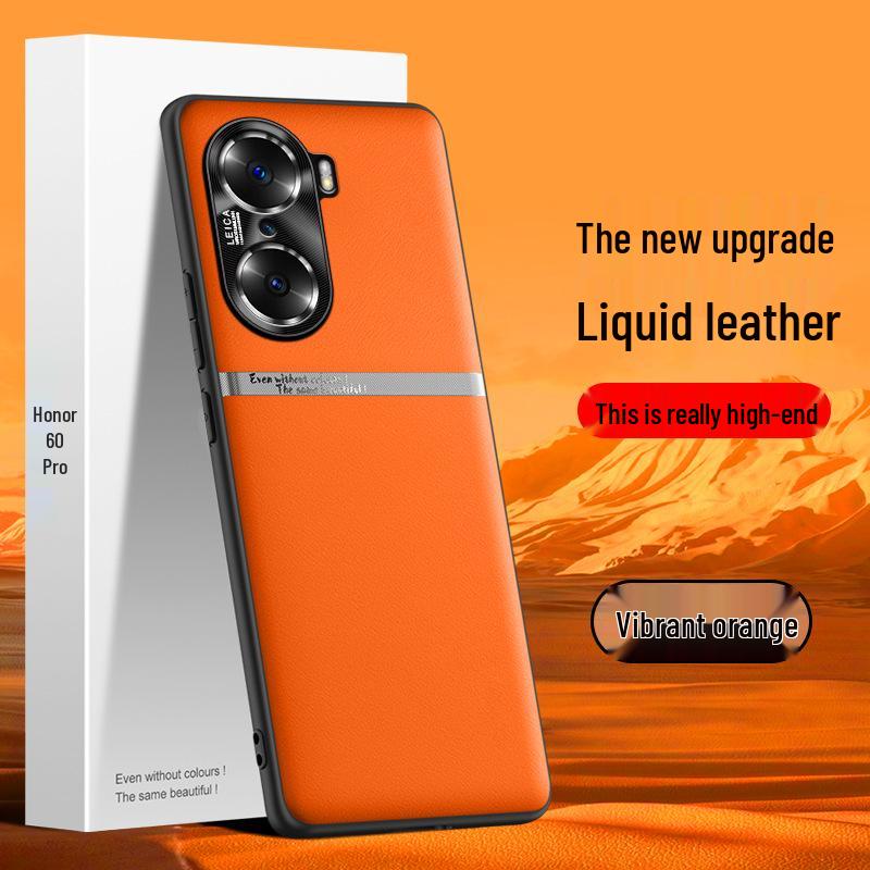 

Чехол из жидкой кожи для Honor 60 Pro: Чехол для мобильного телефона с защитой от падений и загрязнений Honor 60