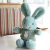 Rabbit Doll Plush Soft Stuffed Animal with Detachable Knitted Sweater Cute Lop-Ear Healing Toy for Kids Adults Bedroom Decor Gifts
