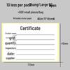 Self-Adhesive Writable Shipping Label Sticker with Backing Paper - Customizable for Warehouse and Logistics