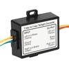 2-to-3 Wire Converter 2-to-3 Wire Splice Trailer Converter Electrical System Wire Harness Adapter US Type Tail Light Adapter