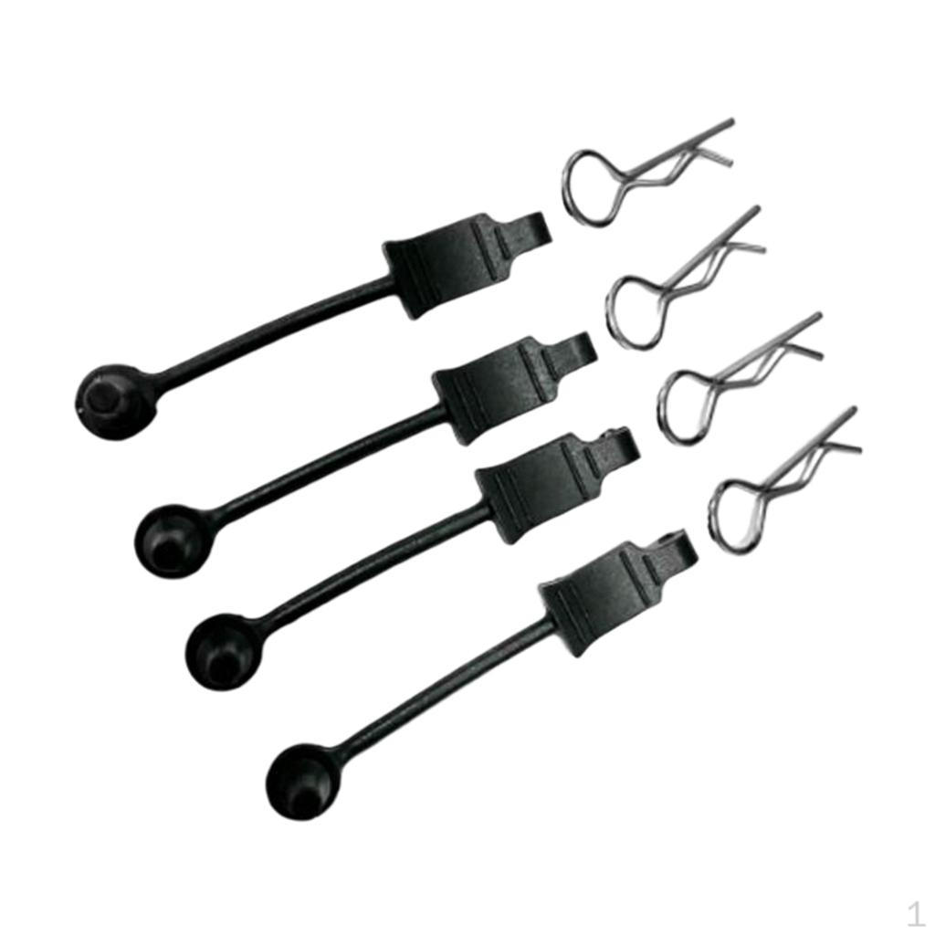 4Pcs RC Body Pins for 1/10 Buggy Car DIY Accessories