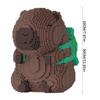 20CM/30CM Creative Capybara Building Blocks Micro Assembled Model Block Puzzle Toys Funny Desktop Ornaments Building Toy