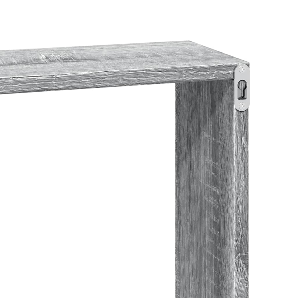 Wall Cabinet 60 x 16 x 30 cm Grey Sonoma Particleboard