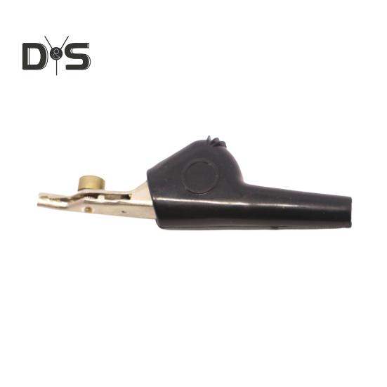 

Крокодиловий затискач Стійкий до корозії Універсальний безпечний у використанні Легкий портативний живлення Батарея Тестовий дріт Крокодиловий затискач чорний