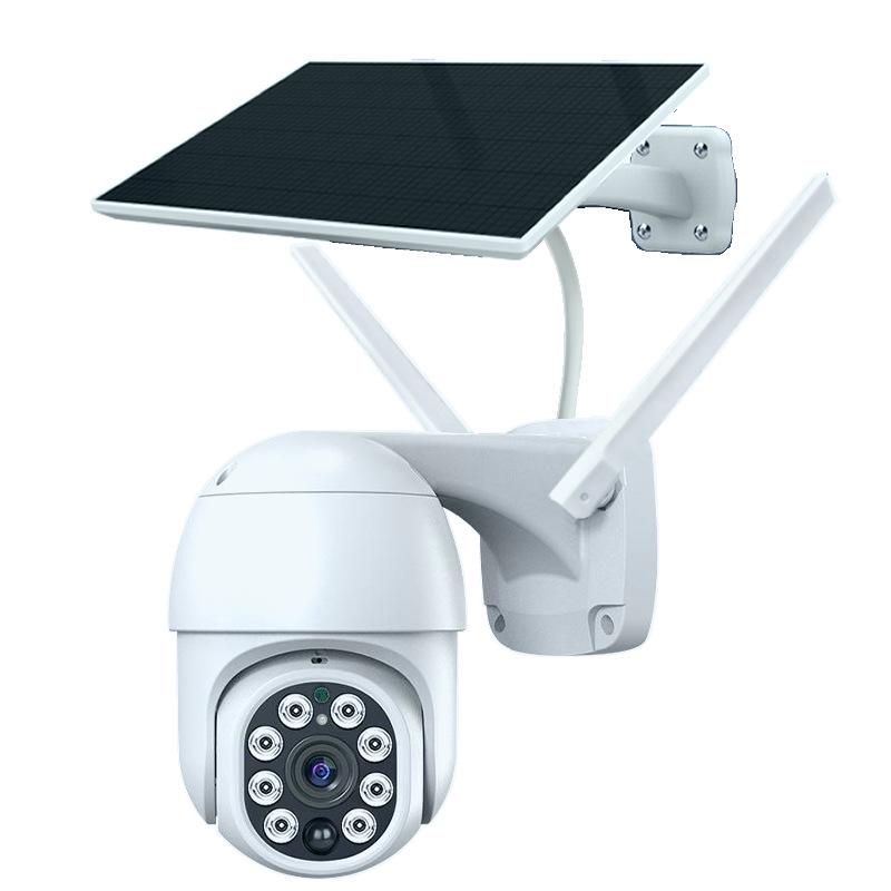 Tuya Solar-Powered Outdoor Waterproof 4G Surveillance Camera with Remote HD Monitoring